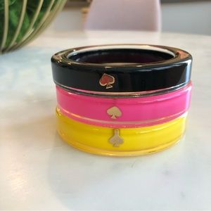 Kate spade PINK Lucite Resin Bracelet